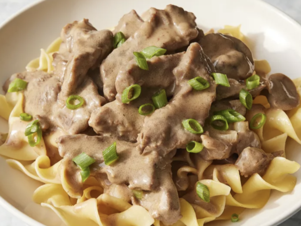 Beef Stroganoff