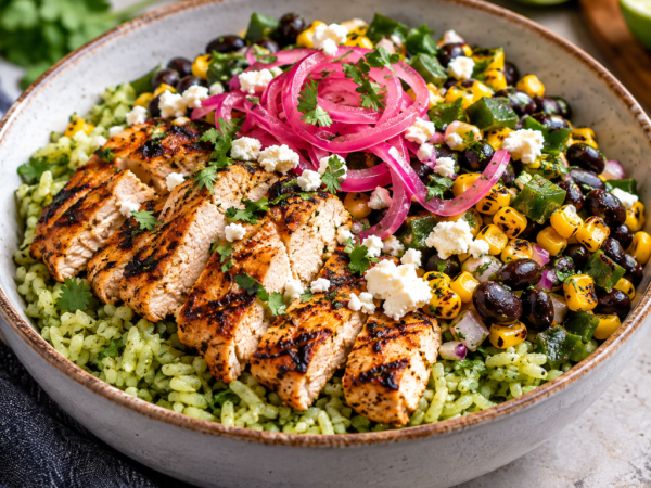 Citrus Pollo Verde Bowl