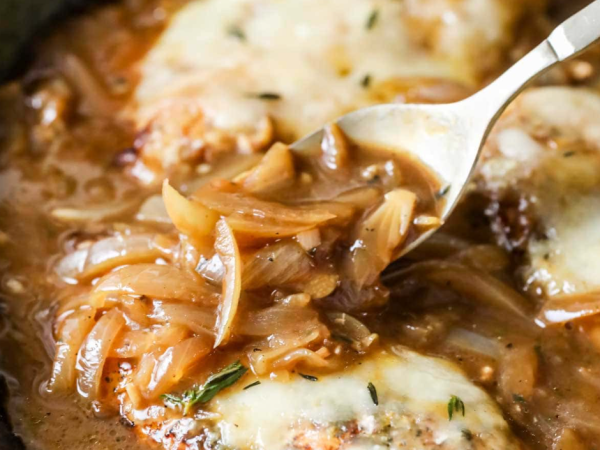 French Onion Soup Chicken Milanese