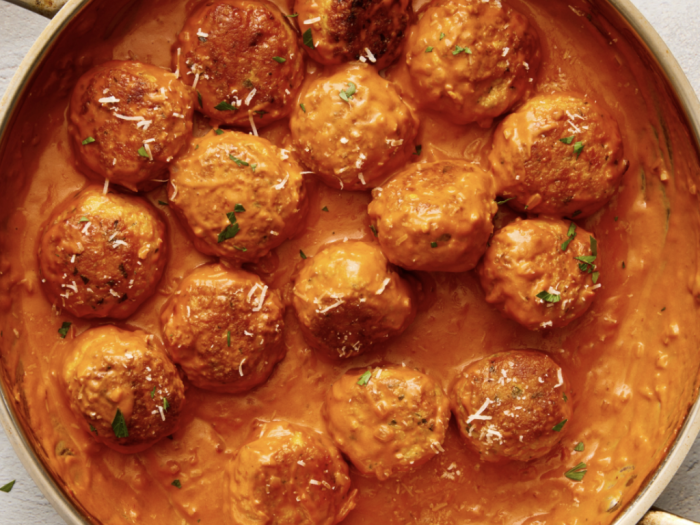 Vodka Turkey Meatballs